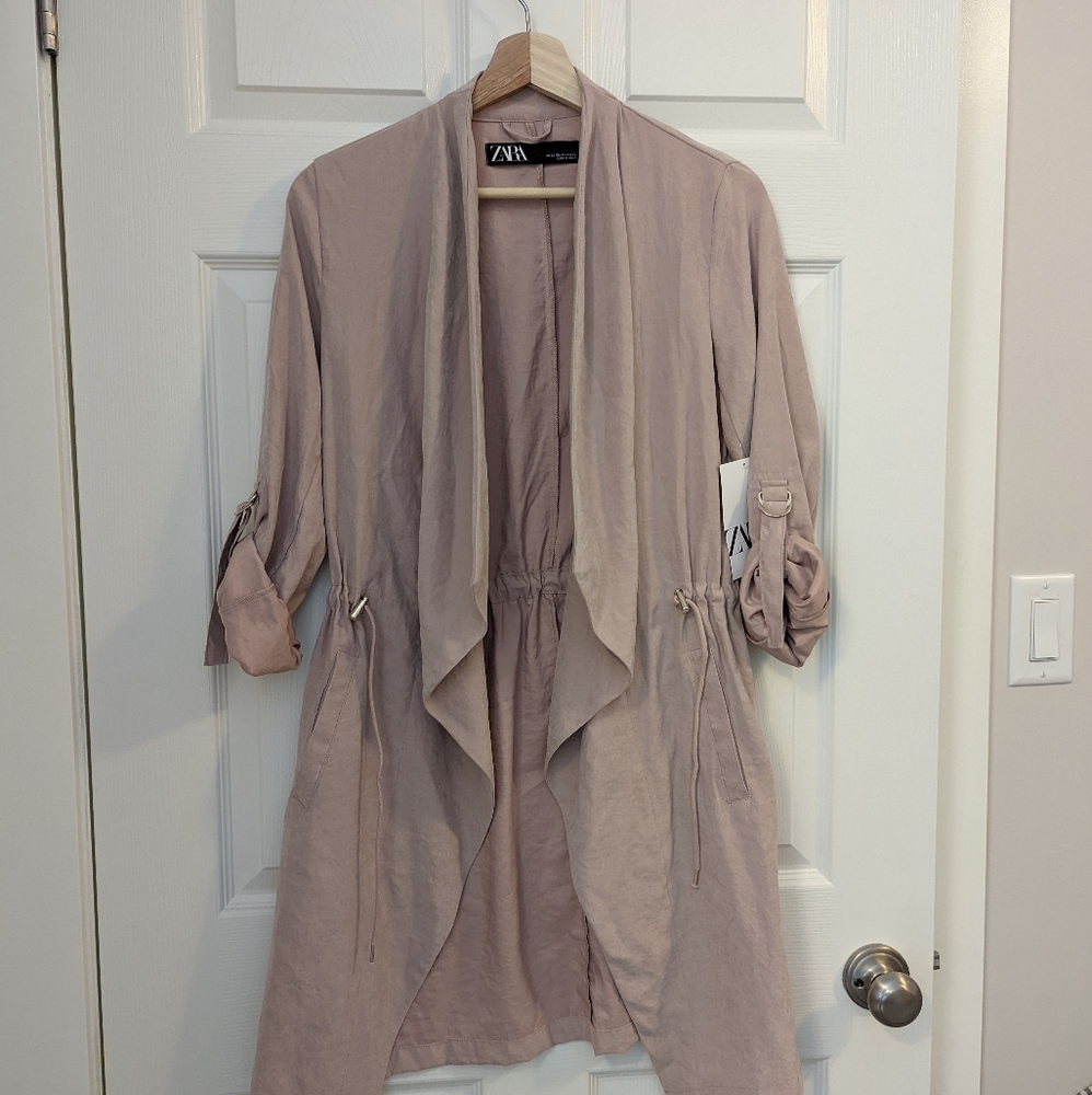 Zara beige coat